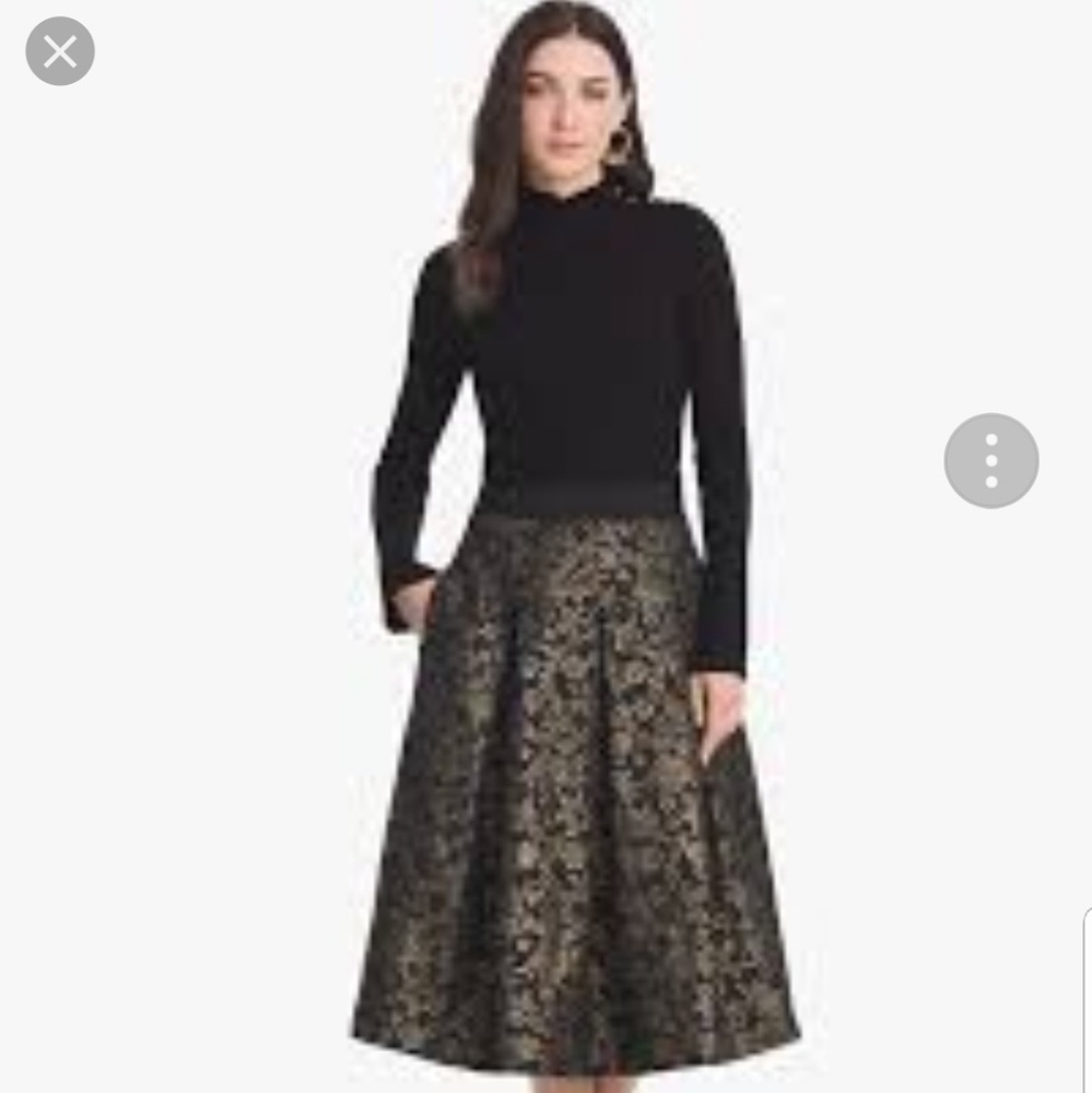 White house black market jacquard skirt. Size 6